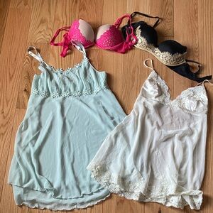 Women’s Lingerie and lace push-up bras